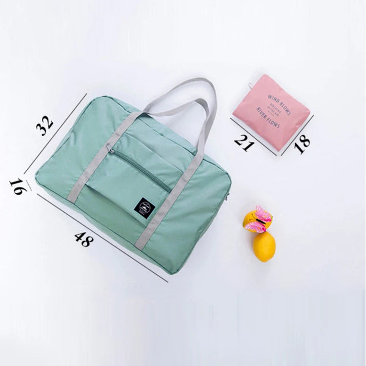 Large Capacity Nylon Travel Bag for Women & Men