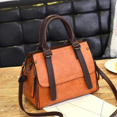 Retro Large Capacity One Shoulder Crossbody Bag