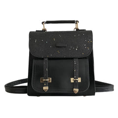 Sequin Student Backpack Lady Bag 22X22X9cm