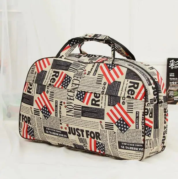 Waterproof Colorful Travel Bag Large Capacity Hand Luggage