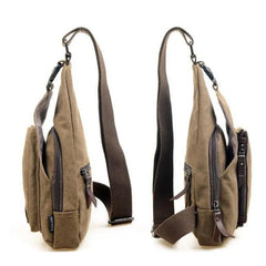 Men Canvas Messenger Bags Casual Travel Messenger Bag