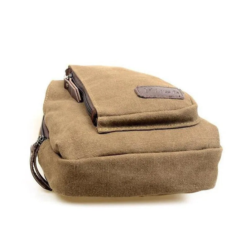 Men Canvas Messenger Bags Casual Travel Messenger Bag