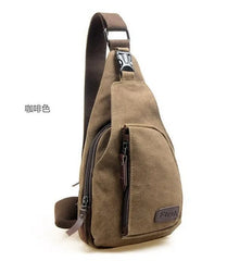 Men Canvas Messenger Bags Casual Travel Messenger Bag