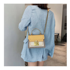 Vintage Leather Crossbody Bag Women Handbag Clutch Casual Female