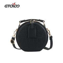Small Round Bag Mini Messenger Handbag Phone Shoulder Bag
