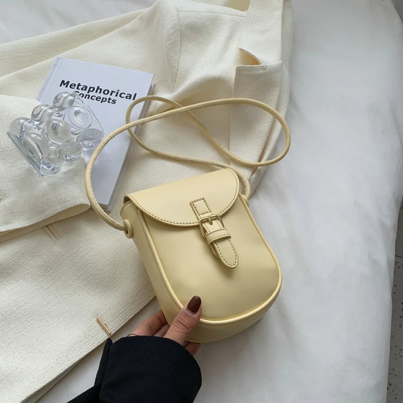 Women's Mini Crossbody Bag PU Leather Shoulder Messenger Packet