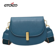Soft Leather Women Clutch Bag with Chain Shoulder Strap