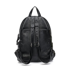 Classic Practical Backpack with Side Pockets Shoulder Bag