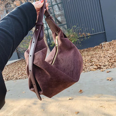 PU Leather Underarm Shoulder Bag for Women High Capacity Tote Bag