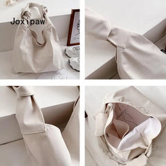 Vintage Multifunctional Tote Bag for Women - Large Capacity Shoulder Bag
