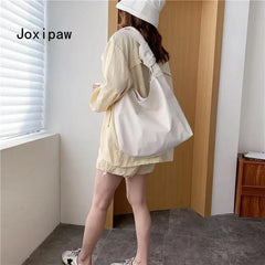 Vintage Multifunctional Tote Bag for Women - Large Capacity Shoulder Bag