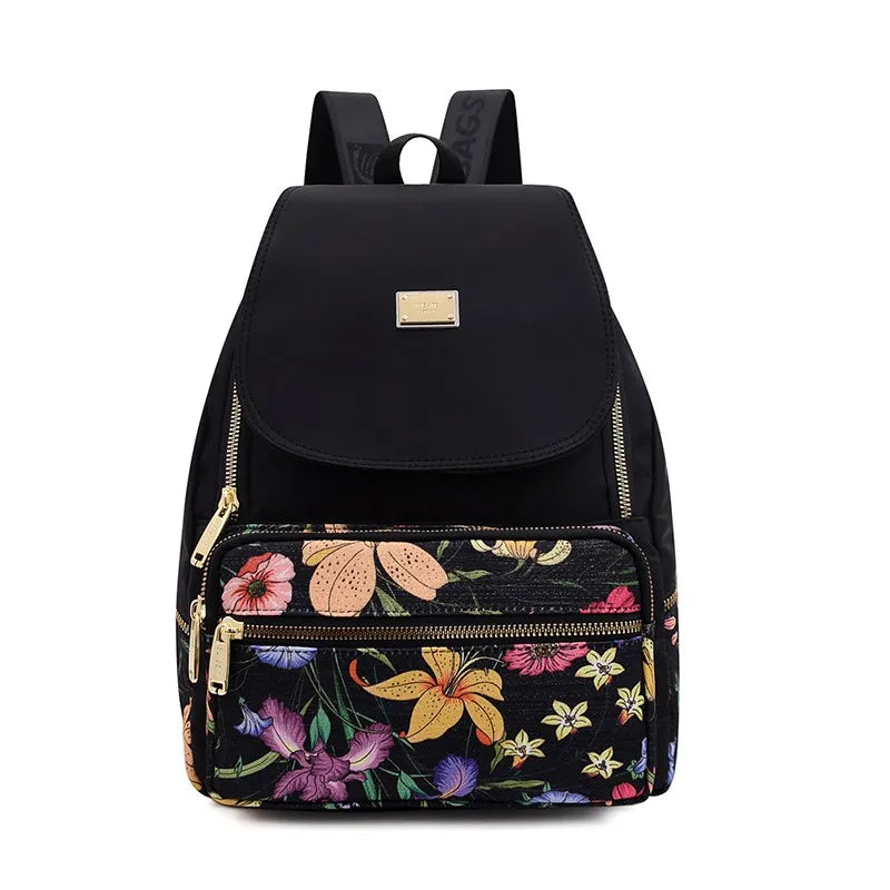 Women Nylon Backpacks Shoulder Bags Female Backpack Ladies Travel Backpack