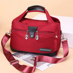 Women's Oxford Shoulder Bag Large Capacity Tote Bag with 10 Pockets