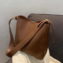 Women's Large Capacity Tote Bucket Bag