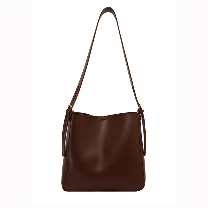 Women's Large Capacity Tote Bucket Bag