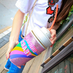 Skinny Dip Unicorn Tears Soda Bottle Shoulder Bag Handbag