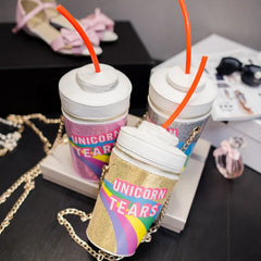 Skinny Dip Unicorn Tears Soda Bottle Shoulder Bag Handbag