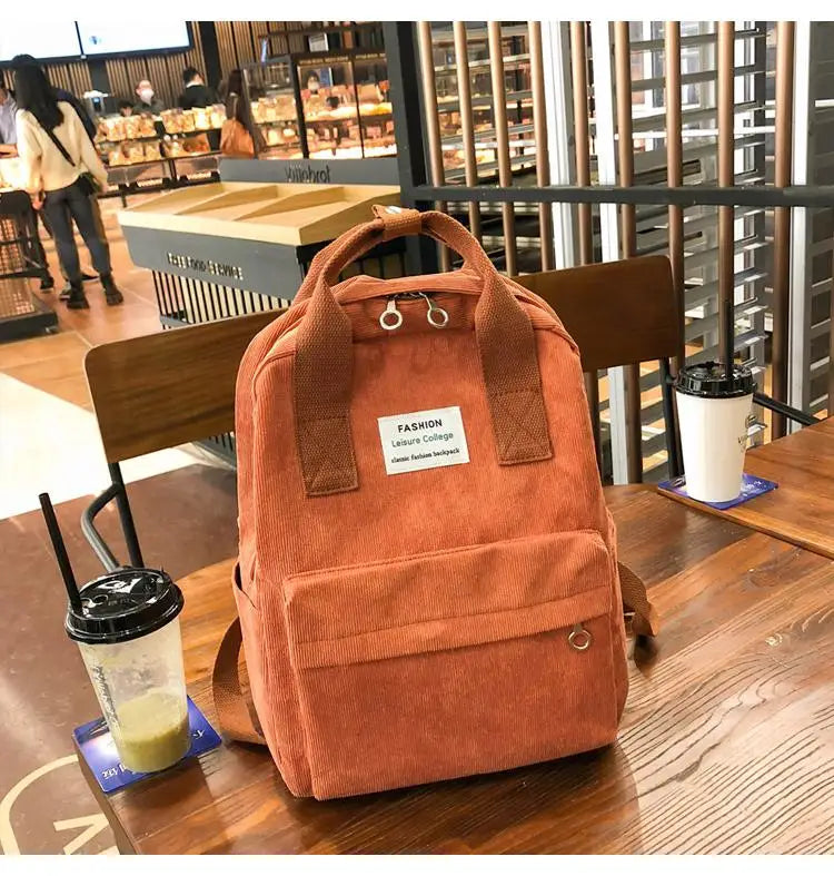 Female Backpack College School Bag Harajuku Travel Shoulder Bags