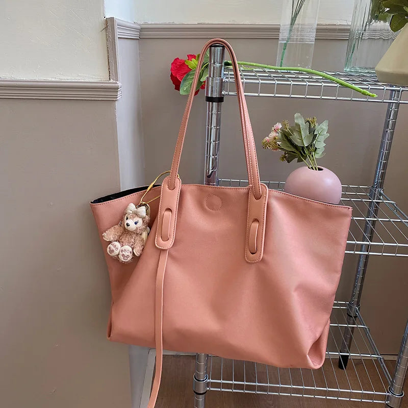 Women's Nylon Tote Bag Waterproof Oxford Cloth Large-capacity Shoulder Bag