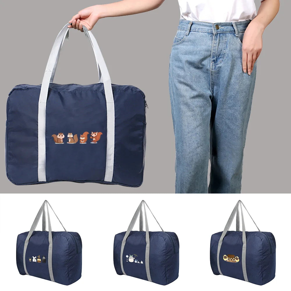 Travel Duffle Bag Foldable Clothes Organizer for Unisex
