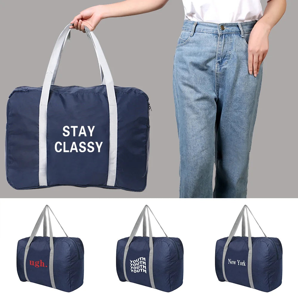 Large Capacity Travel Duffle Bag Clothes Organizers