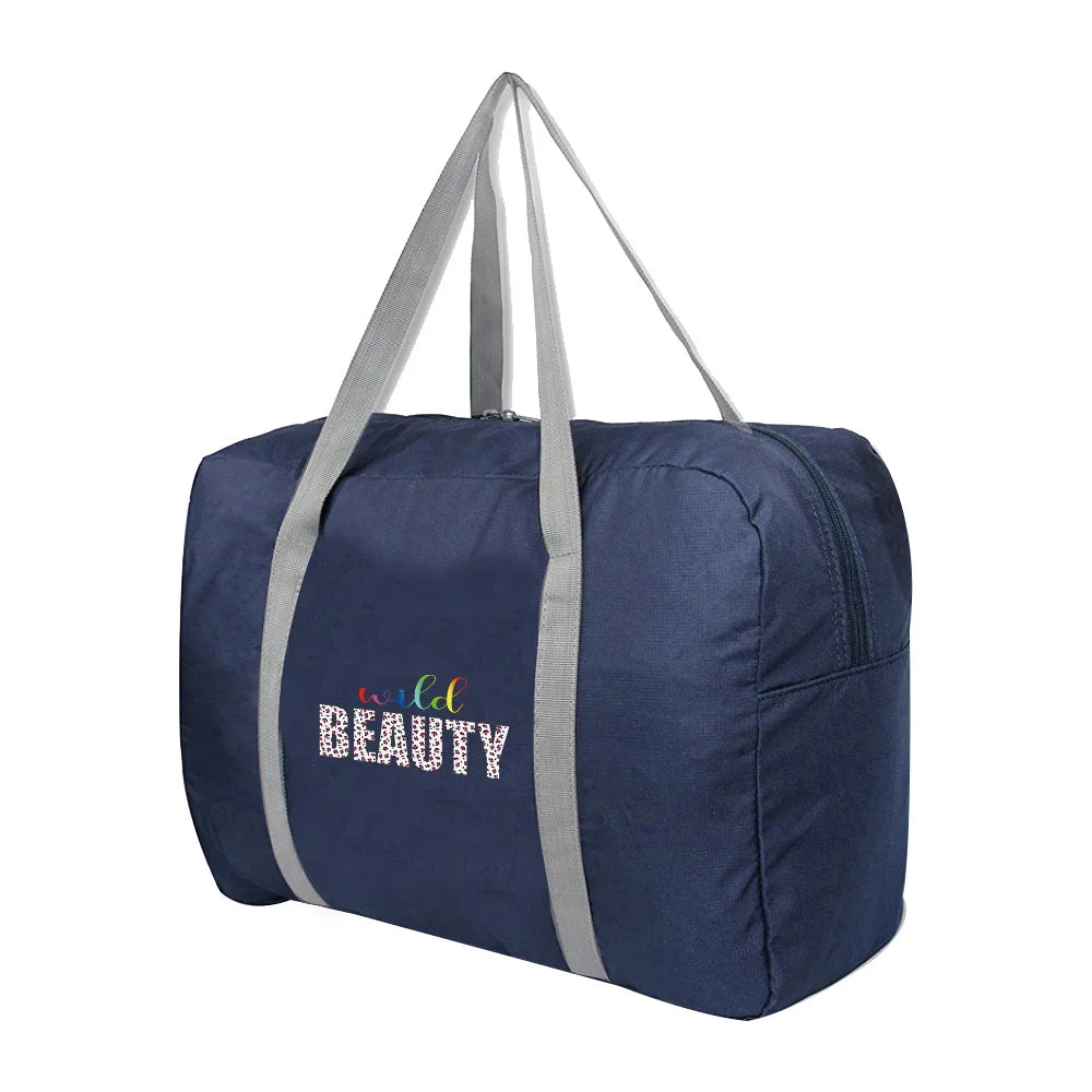 Foldable Travel Bags Duffle Bag Organizers Unisex Clothes