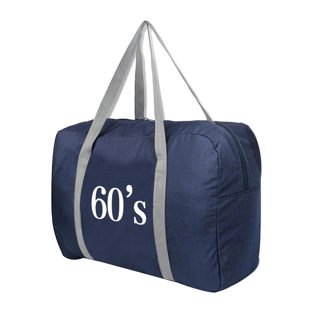 Foldable Travel Bag Clothes Organizer Large Capacity Duffle Bag