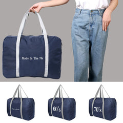 Foldable Travel Bag Clothes Organizer Large Capacity Duffle Bag