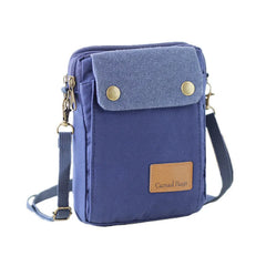 Girls Canvas Messenger Bag Small Mobile Phone Bag Casual Female Shoulder Bag