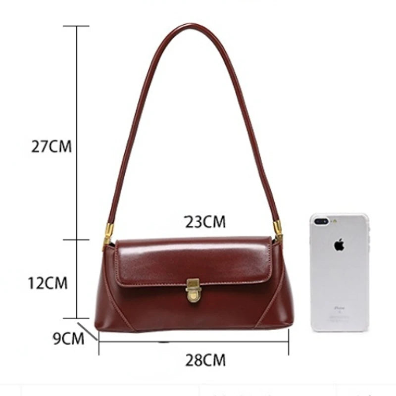 High Class Western Texture Retro Armpit Bag