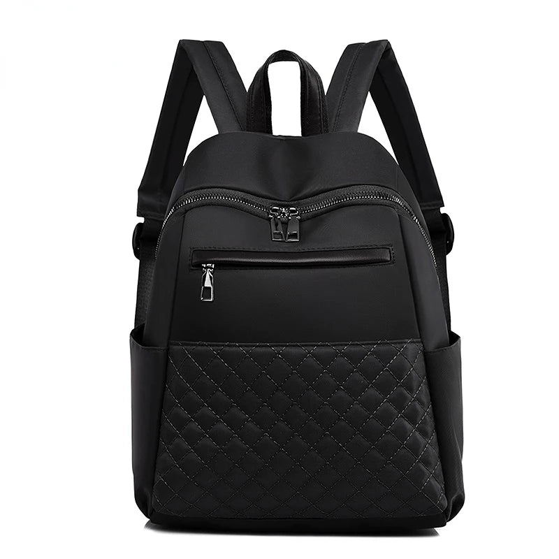 Nylon Backpack Women Large Capacity Waterproof Travel Bags