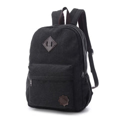 Vintage Men Canvas Backpack School Bag Casual Travel Rucksack Shoulder Laptop