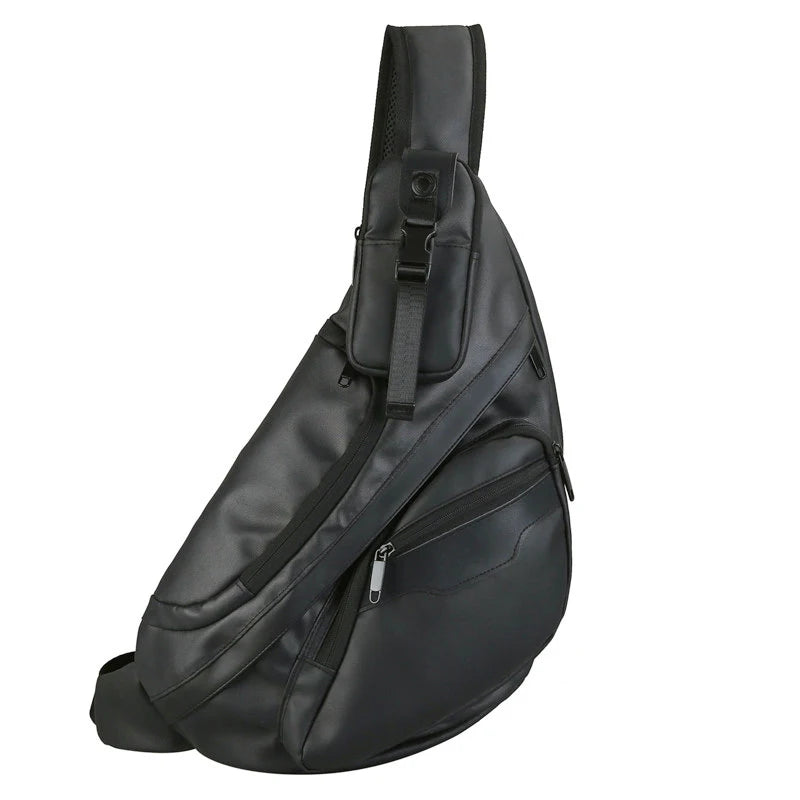 Unisex Hip Hop Chest Bag Nylon Shoulder Fanny Pack