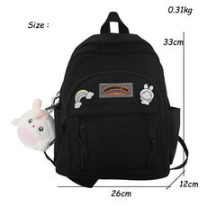 Small Multi-Pocket Travel Backpack for Teenage