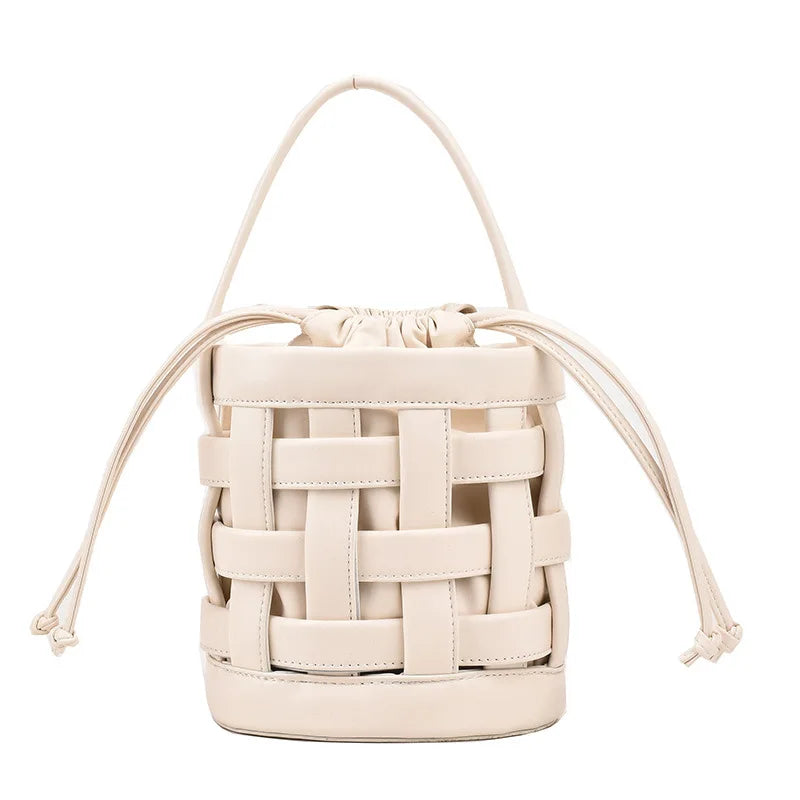 Fashionable Small Bucket Shoulder Messenger Bag