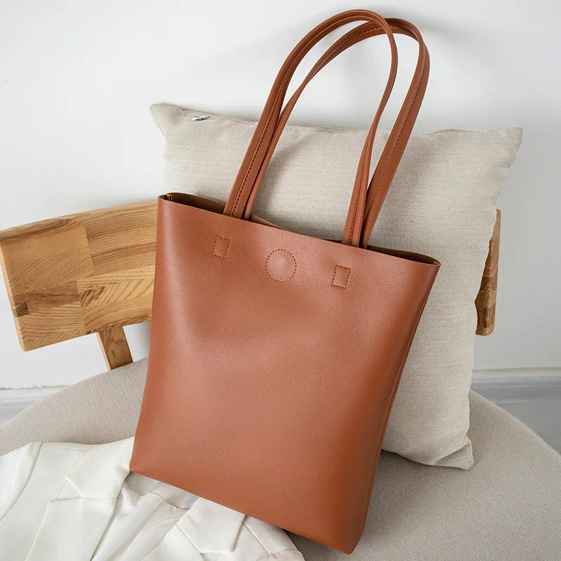 Soft Pitot Large Capacity Women?s Shoulder Handbag Crossbody