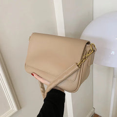 Casual Soft Leather Retro One-shoulder Messenger Bag