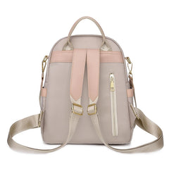 Oxford Cloth Travel Backpack Ladies School Bag