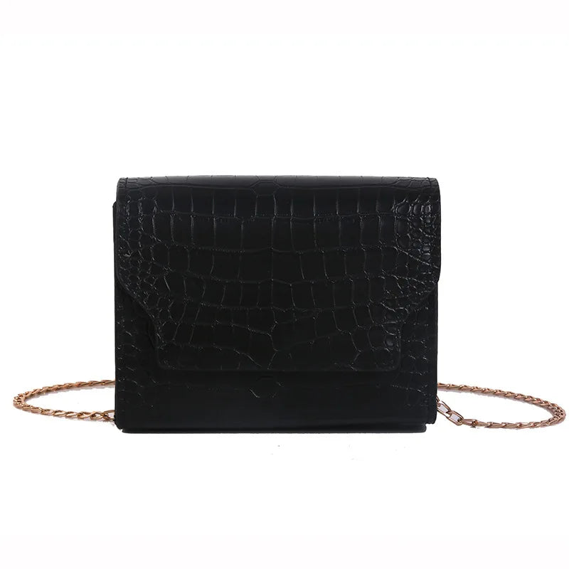 Crocodile Shoulder Bag Small Messenger Bag