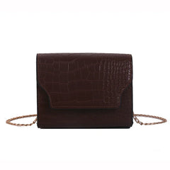 Crocodile Shoulder Bag Small Messenger Bag