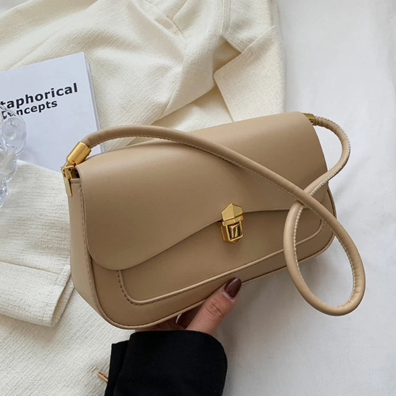 Ladies Candy Shoulder Bag High All-match Messenger Bag Retro
