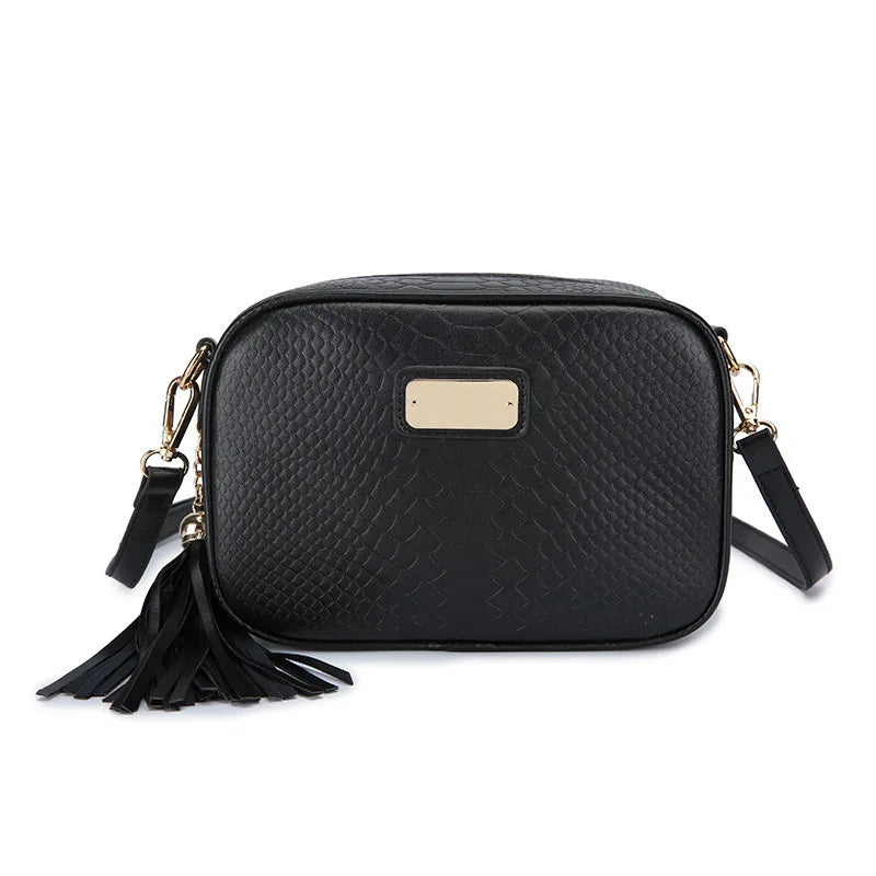 High PU Leather Ladies Handbag with Purse Messenger Shoulder Bags