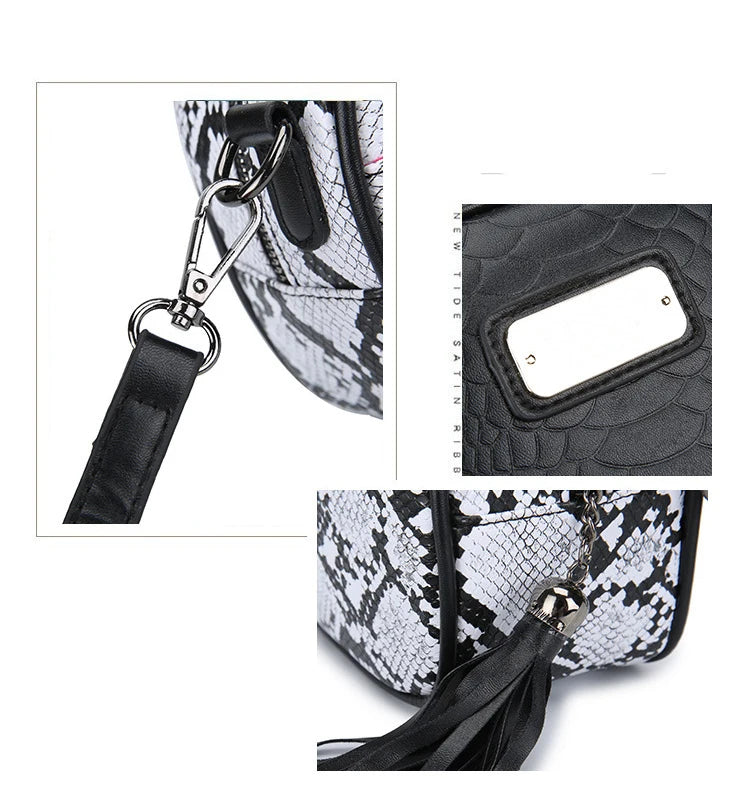 High PU Leather Ladies Handbag with Purse Messenger Shoulder Bags
