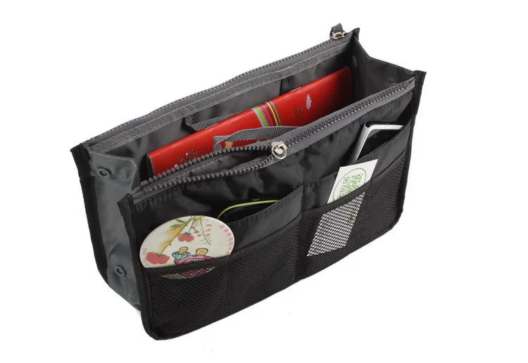 Women's Organizer Bag for Makeup Travel Insert Purse