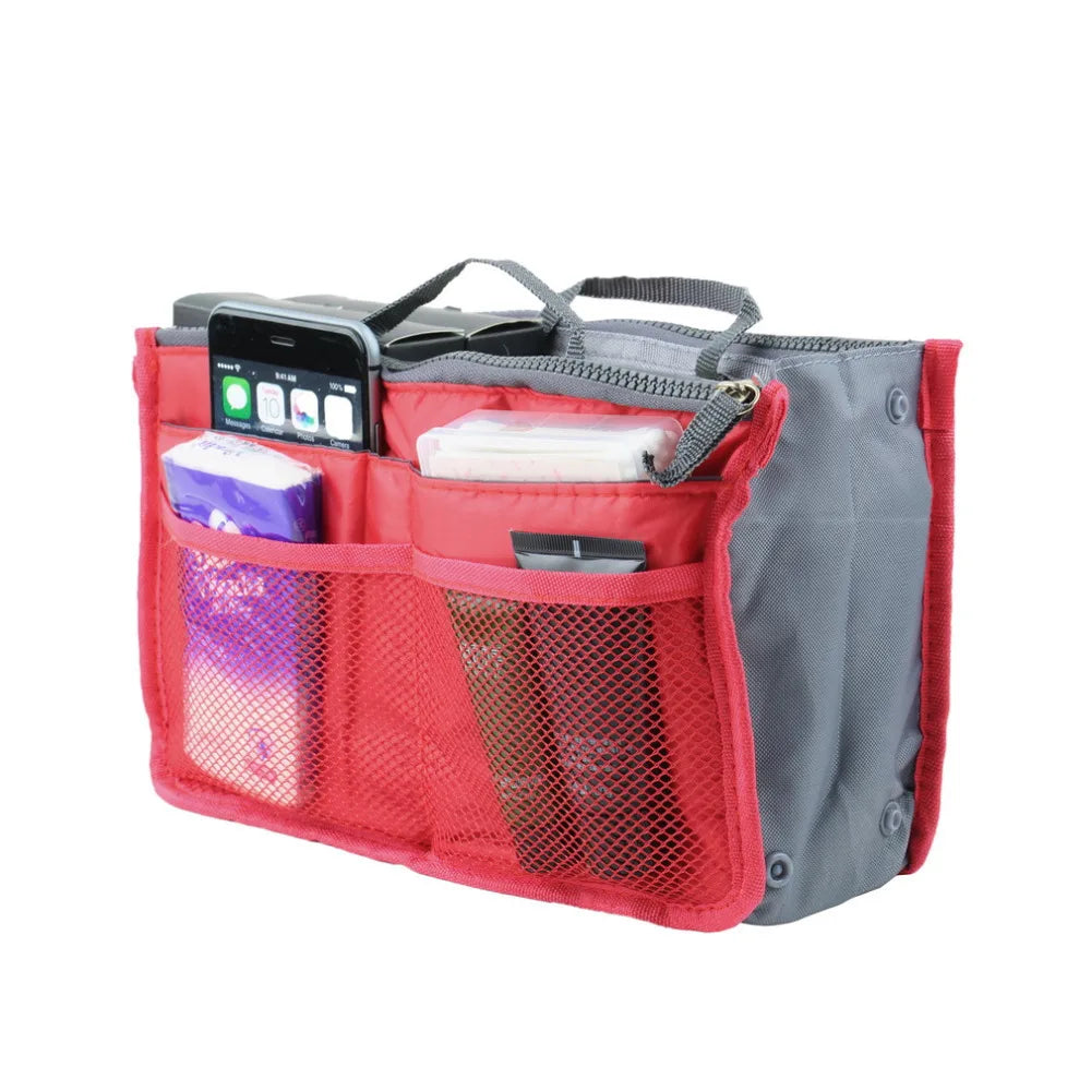 Women's Organizer Bag for Makeup Travel Insert Purse