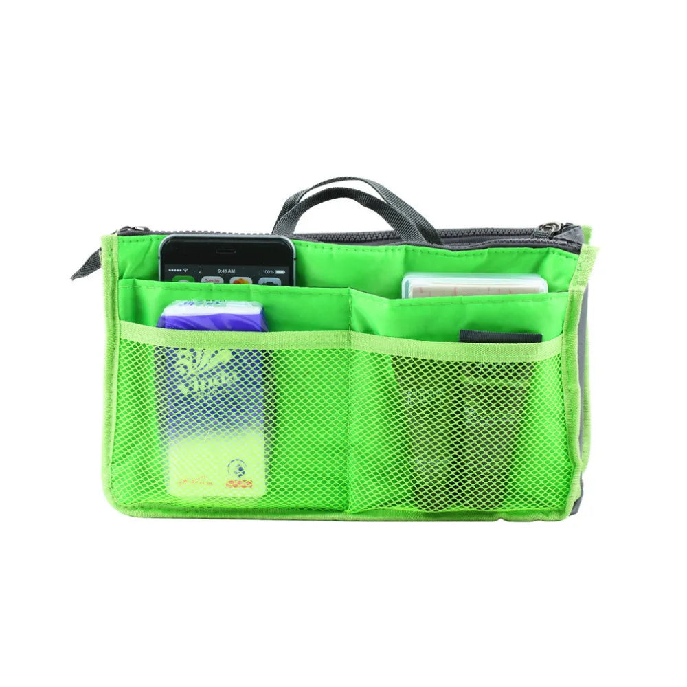 Women's Organizer Bag for Makeup Travel Insert Purse