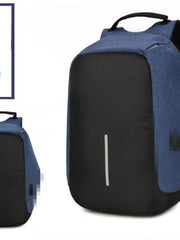 Anti Theft Laptop USB Backpack School Bag Rucksack Travel Daypack Men