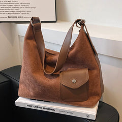 Large Capacity Women's Shoulder Bag All-Match Commuter Bag