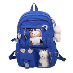 Large Capacity Girls Backpack High School Middle School Student Backpack