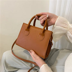 Women's Crossbody Leather Handbag Shoulder Bag Purses Messenger